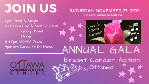 2019 Breast Cancer Action Ottawa Annual Gala